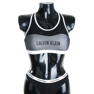 Calvin Klein dámská bílá plavková podprsenka Bralette - S (100)